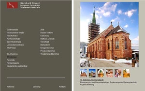 Handwerksmarketing, Steinmetzbetrieb, kleine Website für einen Handwerksbetrieb, techn. Aufbau